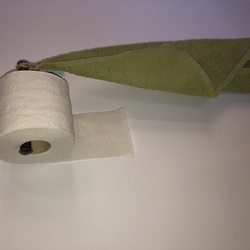 Kovaný držiak na toaletný papier a uterák - kúpelňové doplnky