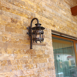 Forged wall light HISTORICAL on the terrace – exterior lighting in high quality