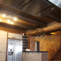 Kované interiérové svietidlo Koreň - výnimočné svietidlo v kuchyni nad pultom s možnosťou širšieho využitia